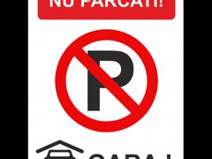 Indicatoare personalizate pentru interzicerea parcari